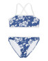 Abercrombie & Fitch Bikini modra / bela - Pepit.si