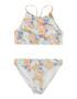 Abercrombie & Fitch Bikini pastelno zelena / lila / pastelno oranžna / bela - Pepit.si