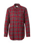 Abercrombie & Fitch Bluza 'Holiday Flannel' rdeča / modra / bela - Pepit.si