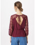 ABOUT YOU Bluza 'Fiona' bordo - Pepit.si