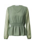 ABOUT YOU Bluza 'Florence' temno siva / pastelno zelena - Pepit.si