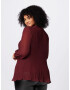 ABOUT YOU Curvy Bluza 'Charlie' bordo - Pepit.si