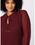 ABOUT YOU Curvy Bluza 'Charlie' bordo - Pepit.si