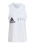 ADIDAS BY STELLA MCCARTNEY Športni top črna / bela - Pepit.si