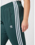 ADIDAS ORIGINALS Hlače temno zelena / bela - Pepit.si