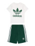 ADIDAS ORIGINALS Trenirka za tek temno zelena / bela - Pepit.si