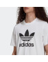 ADIDAS ORIGINALS Majica črna / bela - Pepit.si