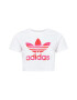 ADIDAS ORIGINALS Majica bela / rdeča - Pepit.si