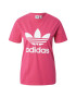 ADIDAS ORIGINALS Majica roza / bela - Pepit.si