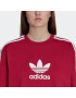 ADIDAS ORIGINALS Majica burgund / bela - Pepit.si