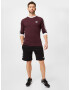 ADIDAS ORIGINALS Majica burgund / bela - Pepit.si