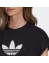 ADIDAS ORIGINALS Majica črna / bela - Pepit.si