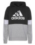 ADIDAS ORIGINALS Majica črna / bela / pegasto siva - Pepit.si