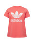 ADIDAS ORIGINALS Majica roza / bela - Pepit.si