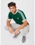 ADIDAS ORIGINALS Majica temno zelena / bela - Pepit.si