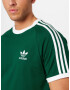 ADIDAS ORIGINALS Majica temno zelena / bela - Pepit.si