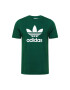 ADIDAS ORIGINALS Majica temno zelena / bela - Pepit.si