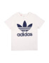 ADIDAS ORIGINALS Majica mornarska / bela - Pepit.si