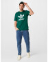 ADIDAS ORIGINALS Majica zelena / bela - Pepit.si