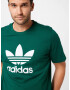 ADIDAS ORIGINALS Majica zelena / bela - Pepit.si