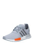 ADIDAS ORIGINALS Nizke superge 'NMD R1' pegasto siva / temno siva / temno oranžna - Pepit.si