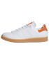 ADIDAS ORIGINALS Nizke superge 'Stan Smith' bela / rjava / oranžna / rdeča - Pepit.si