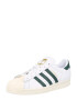 ADIDAS ORIGINALS Nizke superge 'SUPERSTAR' bež / temno zelena / bela - Pepit.si