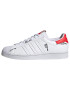 ADIDAS ORIGINALS Nizke superge 'Superstar' bela / rdeča - Pepit.si