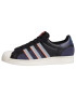 ADIDAS ORIGINALS Nizke superge 'Superstar' črna / korala / bela / indigo / svetlo siva - Pepit.si