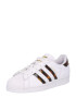 ADIDAS ORIGINALS Nizke superge 'Superstar' konjak / temno rjava / bela - Pepit.si