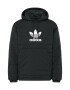 ADIDAS ORIGINALS Prehodna jakna črna / bela - Pepit.si