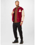 ADIDAS ORIGINALS Prehodna jakna 'Varsity' bež / burgund - Pepit.si