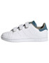 ADIDAS ORIGINALS Superge 'Stan Smith' bela / smaragd / temno siva - Pepit.si