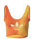 ADIDAS ORIGINALS Top pastelno rumena / oranžna - Pepit.si