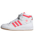 ADIDAS ORIGINALS Visoke superge 'Forum' bela / korala - Pepit.si