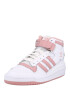 ADIDAS ORIGINALS Visoke superge 'FORUM' bela / roza - Pepit.si