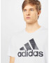 ADIDAS SPORTSWEAR Funkcionalna majica črna / bela - Pepit.si