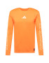 ADIDAS PERFORMANCE Funkcionalna majica 'HYPE' oranžna / bela - Pepit.si