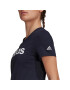 ADIDAS SPORTSWEAR Funkcionalna majica mornarska / bela - Pepit.si