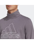 ADIDAS SPORTSWEAR Funkcionalna majica temno siva / bela - Pepit.si