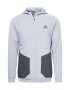 ADIDAS SPORTSWEAR Športna jakna siva / temno siva - Pepit.si