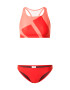 ADIDAS SPORTSWEAR Športne bikini rdeča / bela - Pepit.si