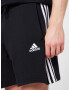 ADIDAS SPORTSWEAR Športne hlače črna / bela - Pepit.si