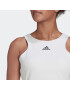 ADIDAS SPORTSWEAR Športni top antracit / bela - Pepit.si