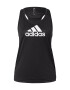 ADIDAS PERFORMANCE Športni top črna / bela - Pepit.si