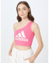 ADIDAS SPORTSWEAR Športni top svetlo lila / bela - Pepit.si