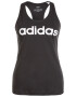 ADIDAS PERFORMANCE Sporttop 'Essentials Linear' črna / bela - Pepit.si