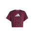 ADIDAS SPORTSWEAR Funkcionalna majica fuksija / bordo / bela - Pepit.si