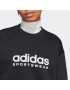 ADIDAS SPORTSWEAR Športna majica črna / bela - Pepit.si