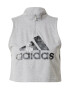 ADIDAS SPORTSWEAR Funkcionalna majica svetlo siva / temno siva / pegasto siva / črna - Pepit.si